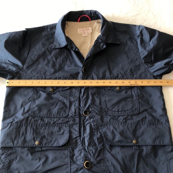 Filson Dark Blue Lightweight Shirt Jacket - Picture 13 of 13